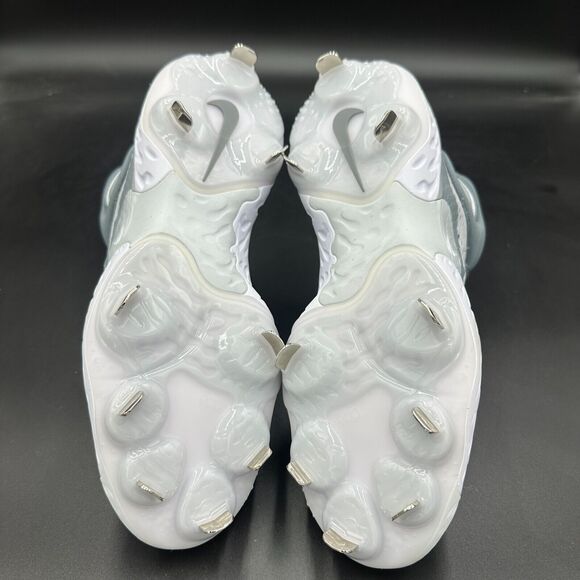 Nike Alpha Huarache Elite 4 Mid Grey Baseball Cleats DJ6520-012 Men's Size 7 - Picture 8 of 8